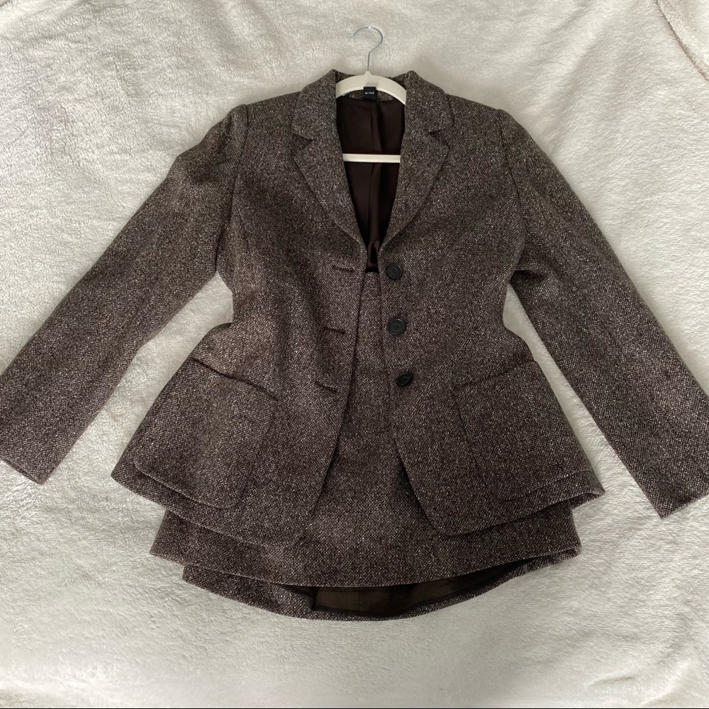 Gorgeous vintage mini skirt suit set